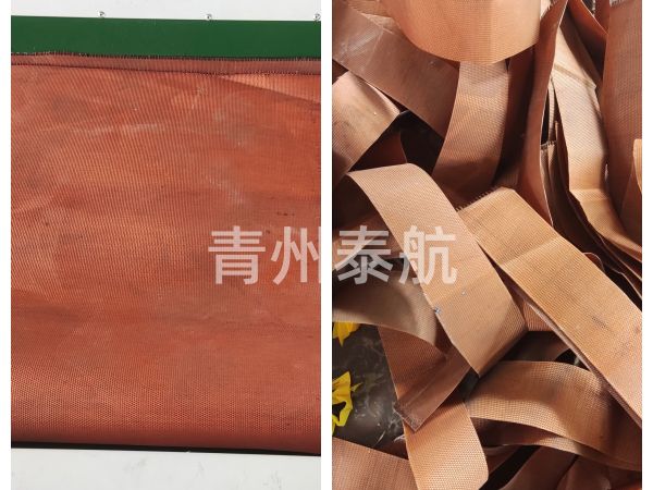 尼龍布切條對(duì)比